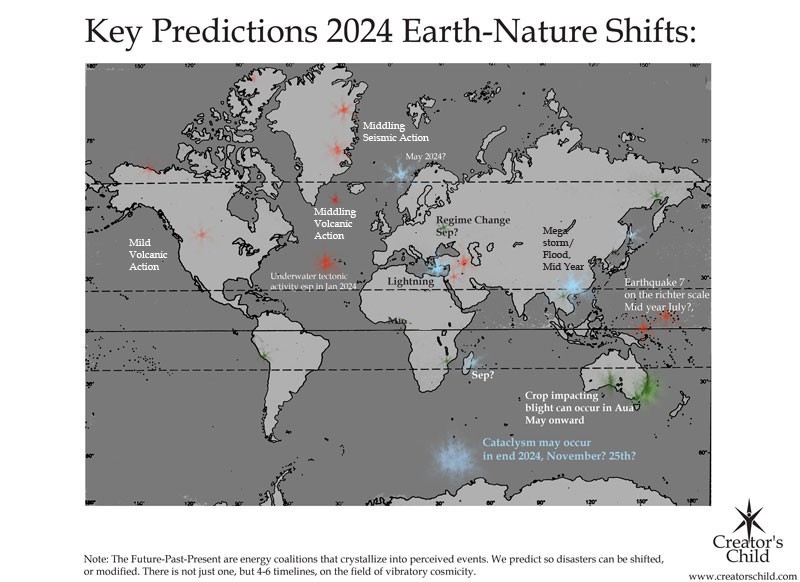 2024 Earth Nature Predictions by Creator's Child