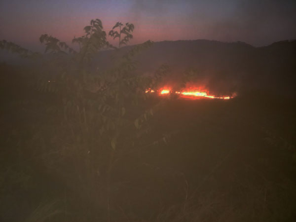 Fire on Nishi's Land