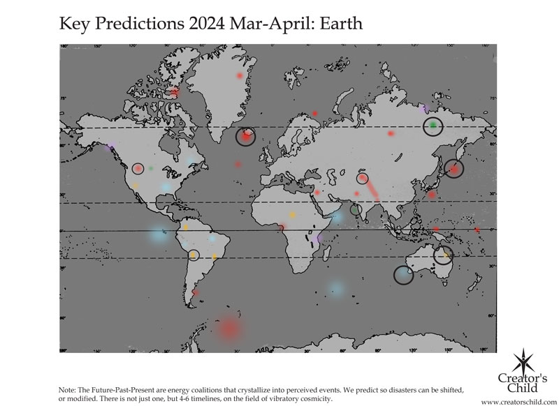 Predictions 2024 Mar April Earth