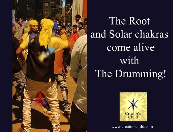 The Effect of Drumming on The Aura