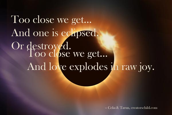 Eclip[se Message by Celia & Tarun Cherian, creator's Child Masters