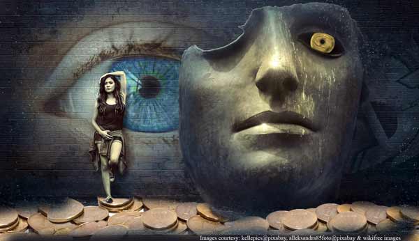 Looking with greedy eyes