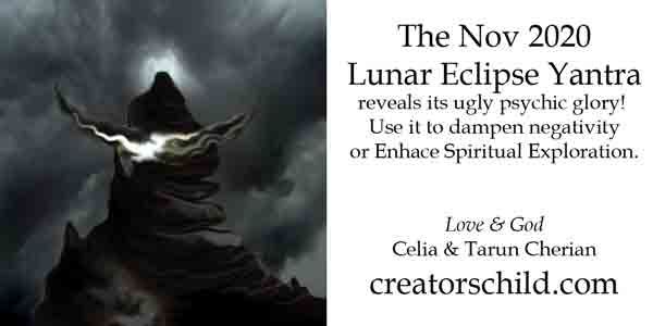 Lunar Eclipse Yantra by Spiritual masters Tarun & Celia Cherian