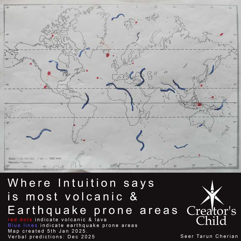 Predictions Earthquakes n volcanos