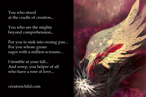 The Wounded Angel, depiction by Creator's Child Masters